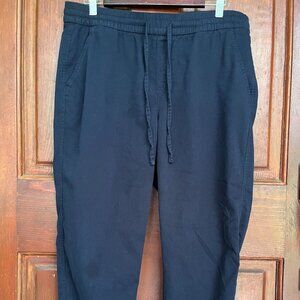 Drawstring pants - cotton loose fit